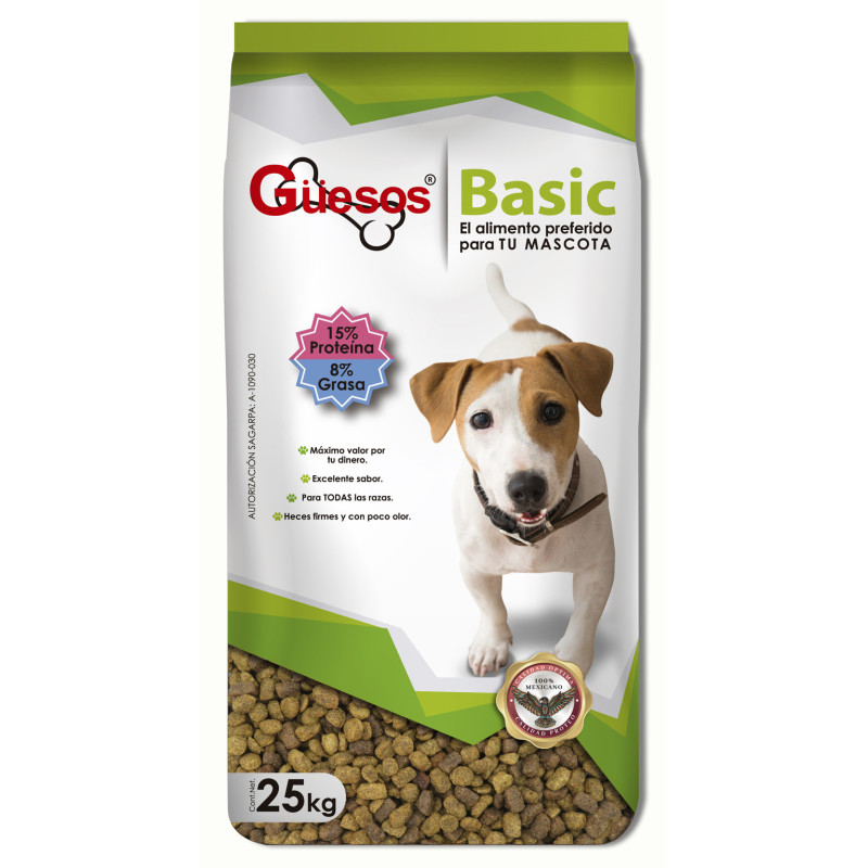 Güesos Basic de 25 kg.