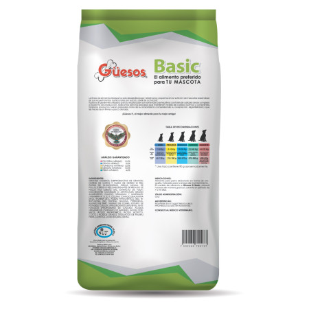 Güesos Basic de 20 kg.
