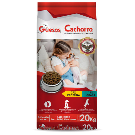 Güesos Cachorro de 20 kg.