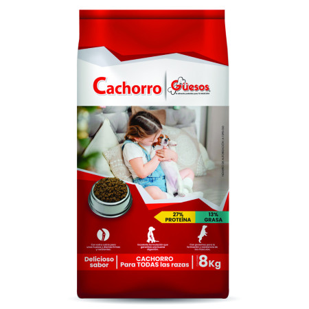 Güesos Cachorro de 8 kg.