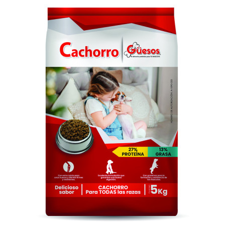 Güesos Cachorro de 5 kg.