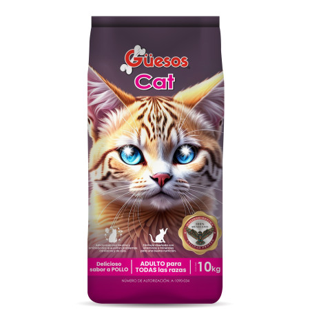 Güesos Cat de 10 kg.