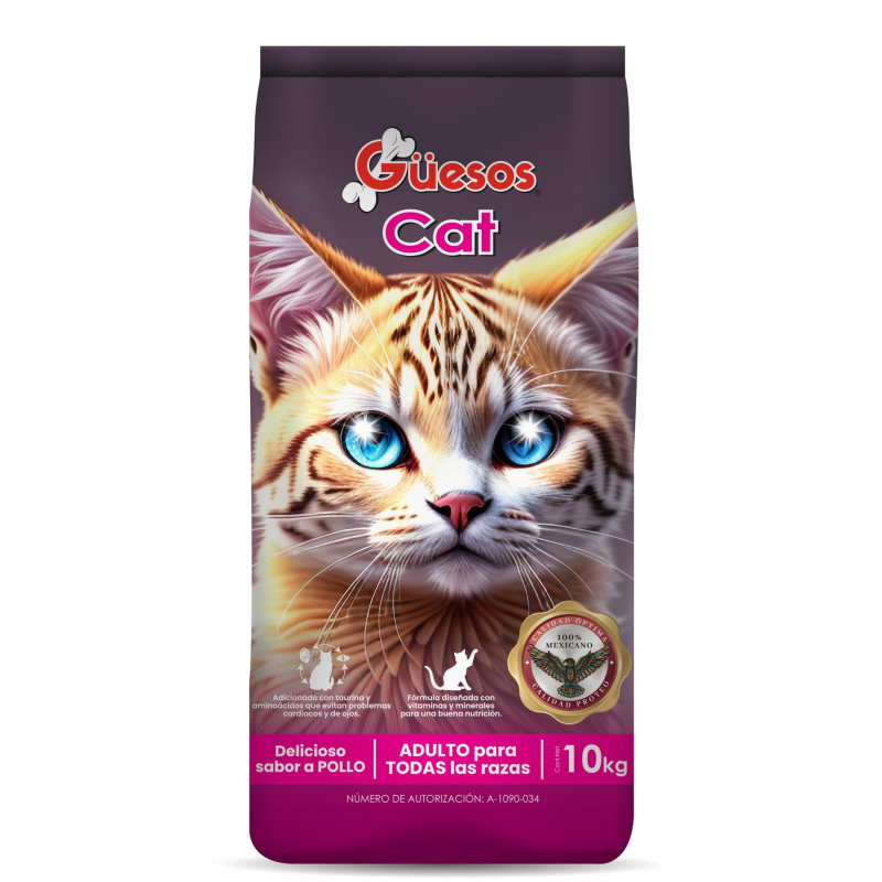 Güesos Cat de 10 kg.