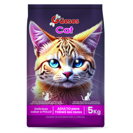 Güesos Cat de 5 kg.