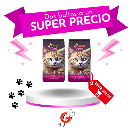 Güesos Cat 2 bultos de 10 kg.