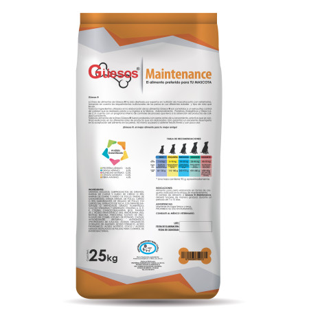 Güesos Maintenance de 25 kg.