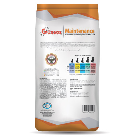 Güesos Maintenance de 20 kg.