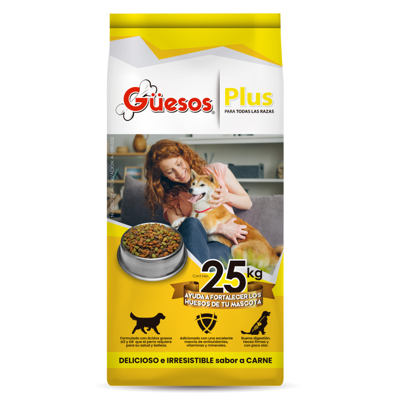 Güesos Plus de 25 kg.