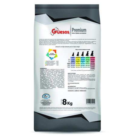 Güesos Premium de 8 kg.