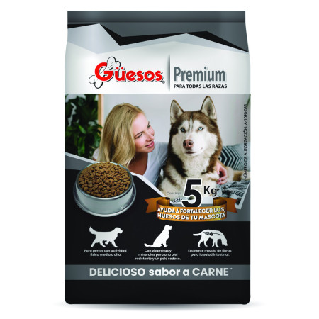 Güesos Premium de 5 kg.