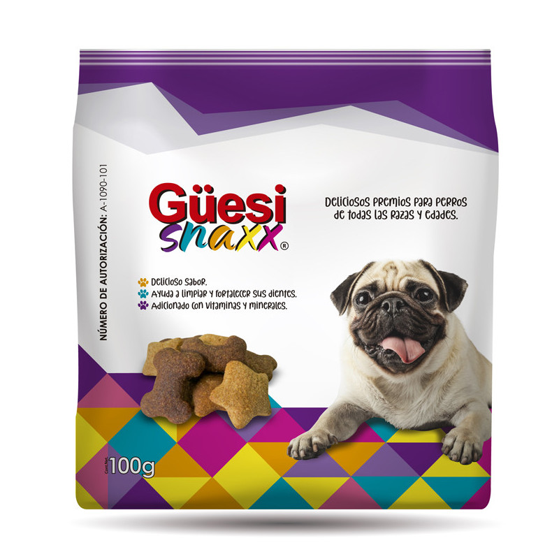 Güesi Snaxx 30 sobres de 100 gr.