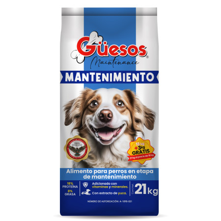 Güesos Maintenance de 21 kg.