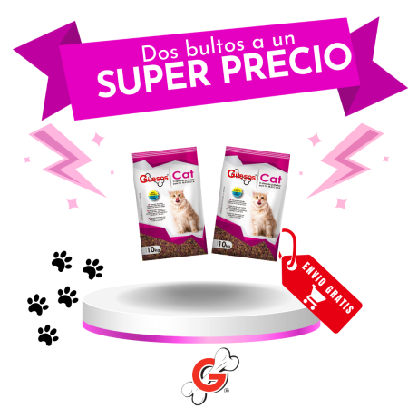 Güesos Cat Presentación 10 kg